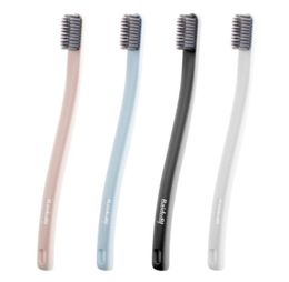 Bamboo Charcoal Toothbrush for Oral Health Low Carbon Medium Soft Bristle Travel Toothbrush1388423