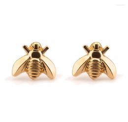 Stud Earrings Cute Gold Silver Colour Honey Bee Creative Charming Female Animal Earring Accessories Fashion Girl Party Jewellery Gift6526820