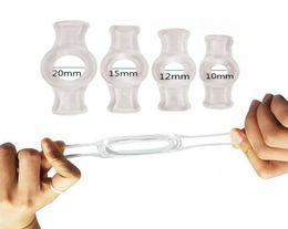 Cock Rings Delay Ejaculation Penis Rings silicone TPE penis sleeve for penis enlargerment pump 4pcsset3755166