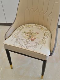 Storage Bags Dining Chair Cushion Thin Arc -shaped Mat Nordic Luxury Anti-slip Pad Four Seasons Universal