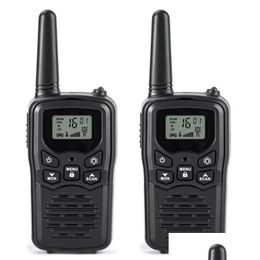 Walkie Talkie Mini Handheld Radio For Outdoor Cam 22Ch Uhf 4469375 Mhz Upto 8Km Portable Interphone2090589 Drop Delivery Electronics Dhkdz