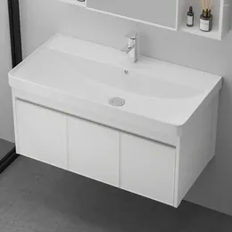 Bathroom Sink Faucets Cabinet Washbasin Combination Ceramic # F242