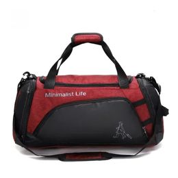 Sports Bag Gym Waterproof Training Fitness Bags Durable Multifunctional Handbag Outdoor Sporting Swimming Tote 240416