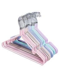 Home Metal Hanger Windproof Antiskid Clothes Hanging Waterproof Clothes Rack No Trace Clothing Support Durable Thicken Hanger DBC6888839