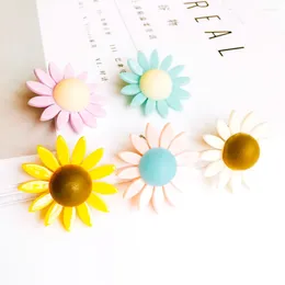 Stud Earrings ZEROUP Multicolors Flower Earring Simple Style For Women DIY Jewelry Accessories Handmade Materials 4pcs