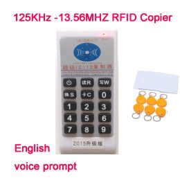 System Handheld 125khz13.56mhz Copier Duplicator Cloner Rfid Nfc Ic Card Reader & Writer + 3pcs 125khz Key+3pcs 13.56mhz Cards