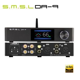 Amplifier SMSL DA9 High Quality Power Amplifier Bluetooth 5.0 Amp APT X Support DA9 with Remote Control SU9 SH9