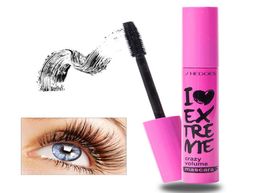 Shedoes mascara waterproof sweat proof black thick elongated non vertigo silicone brush head pink4316426