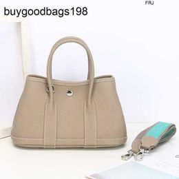 Designer Garden Party Bags New Edition Cowhide Bag Leather Fashion Large Capacity Tote Wide Shoulder Strap Commuter Hand Have Logo