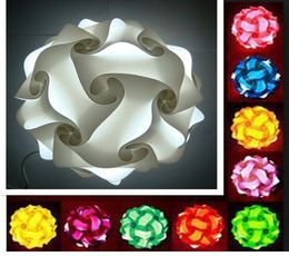 Small Size 25cm Dia Whole Iq Puzzle Lamp Iq Jigsaw Lights Medium Size 300pcs Per Lot 12 Colors for Choice9818630