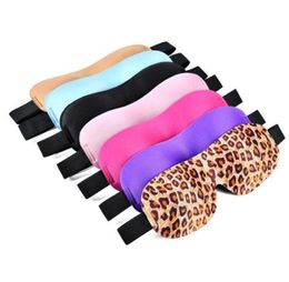 3D Sleep Mask Natural Sleeping Eye Mask Eye Cover Shade Travel Eyepatch 7 color for choose DHL 3101653