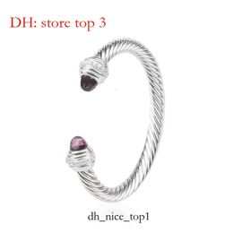 DY Designer High Quality Fashion Brand Luxury Trend David Yurma Bracelets Jewellery Bracelet Simple and Elegant Popular Woven Twisted Ring David Bracelet 5649