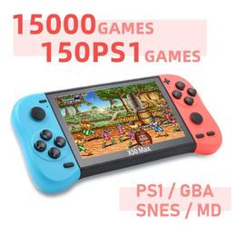 VILCORN X50MAX 51 Inch Handheld Console Support TV Output Retro Portable Video Game Gaming Player For PS1 GBA 240430