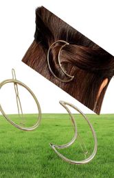 Elegant Women Korean Simple Designminimalist Dainty Gold Silver Hollow Triangle Geometric Metal Hairpin Hair Clip 20pcs Christmas 7280157