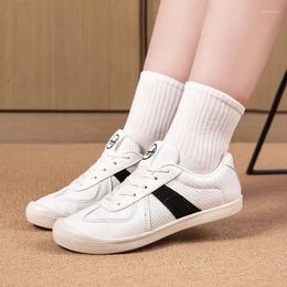 Casual Shoes 2024 Spring/Summer Canvas For Woman Classic Sneakers Women Lace -up Breathable Plus Size 43