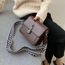 Bag Women's Casual Fashion Simple Western Style All-Matching Shoulder Crossbody Small Square Clutch Bags For Women PU