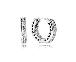 New Luxury fashion Jewellery designer earrings for men women 925 sterling silver earrings blue white crystal diamond female earrings2217502