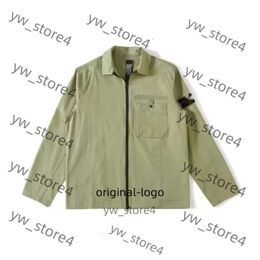 Stones Islandss jacket Outerwear Designer Badges Islandss jacket Loose Style Spring Autumn Mens Top Oxford Breathable Portable Street Clothing Stones Jacket 4742