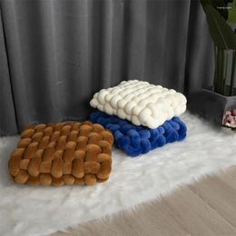 Pillow Soft And Comfortable With Nordic Style Knitted Pattern For Sofa Chair Window Seat Or Decoration