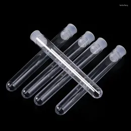 50Pcs Transparent Centrifuge Tubes Set With Plastic For School Labs H8WD