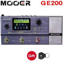 Instrument Mooer Ge200 Amp Modelling Multi Effect Processor Pedal with 26 Ir Speaker Cab Model 52 Second Looper 55 Amplifier Models 4.9