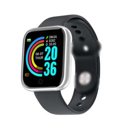 Y68 Smart Armband D20 1,44 Zoll hoher Helligkeit Farbbildschirm Herzfrequenz, Blutdruck, Stiefblut Sauerstoffübung Smartwatch