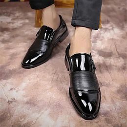 Dress Shoes Number 45 Laceless Classic Dresses Heels Boots Red Men's Elegant Luxury Sneakers Sport Trendy High-end Resale Vzuttya