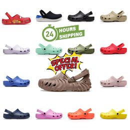 NEW Mens slides designer sandals Classic Crush Clogs Platform Sandal Ladies slide slipper men casual slippers Soft