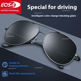 Glasses DesignerDay sunglasses men Polarised Colour changing, night vision for driving, fishing sunglasses, and toad glasses