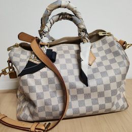 Origina Louiseviution Tasarımcı Çanta Damiers Speedys 25 Crossbody Çantalar Ayna Kalitesi Lüks Çanta Omuz Çantaları Kadınlar Sac Luxe Dhgate Yeni