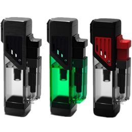 Wholesales Torch Jet Butane Without Gas Cigar Lighter, Quadruple Torch Lighter