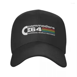 Ball Caps Personalised Cool Commodore Logo Baseball Cap For Men Women Adjustable Computer Geek Dad Hat Streetwear Snapback Hats