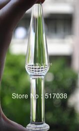 Slim thin Sheer Crystal pyrex glass Dildos Anal butt plug Sex toys for women men Adult products Female masturbation enhancement2250284