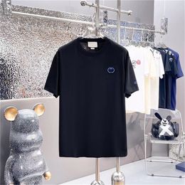 Men's T-shirt High quality designer casual fashion short-sleeved men's and women's crewneck T-shirts B7