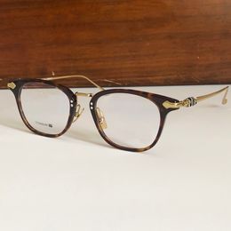 Eyewear Eyeglasses Tortoise Gold Frame Clear Lens Shagass Glasses Frame Men Fashion Sunglasses Frames