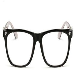 Men Women Fashion Eyeglasses On Frame Name Brand Designer Plain Glasses Optical Eyewear Myopia Oculos 262Z