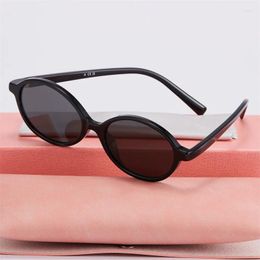 Sunglasses Selling Black Steampunk Oval Women's Retro Brand Designer Personalised Fashion Cool Summer UV400