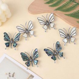 Brooches Cute Butterfly Brooch Natural Abalone Shell Charm Pins Party Corsage Women Jewellery