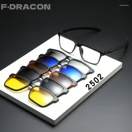 Sunglasses Frames Sports Set 5-in-1 For Men Ultra-light Leg Polarised Optical Prescription Glasses Women2502