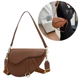 Shoulder Bags PU Leather Small Crossbody Bag Large Capacity Women Mini Hobo Saddle Stylish Satchel Ladies Top Handle