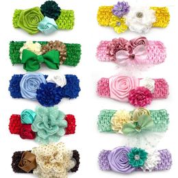 Dog Apparel 30 Pcs Pet Bow Tie With Elastic Band Mix Flower Style For Small Middle Large Grooming Supplies