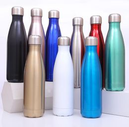 Stainless Steel Cola Water Bottle Sport Promotional Thermos Flask Vacuum Drink Tumbler Custom Logo Accept5754971