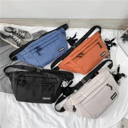 Waist Bags Nylon Bag Fashion Trend Pack And Phone Street Style Woman Shoulder Crossbody Chest Unisex Hip Hop Belt