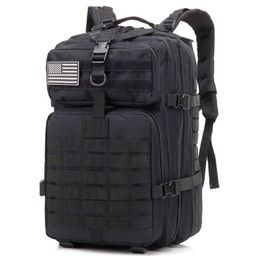 Designer-ICON 34L UACTICAL Assault Pack Backpack Army Molle Waterproof Bug Out Bag Small Rucksack for Outdoor Hiking Camping Huntingbl 250Y