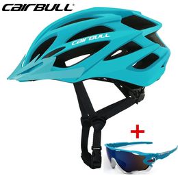 Cairbull est Ultralight Cycling Helmet Integrally-molded Bike Bicycle MTB Road Riding Safety Hat Casque Capacete 240428