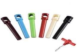 Bottle Opener Simple Practical Red Wine Plastic Screwdriver Home Creative Multi Function Corkscrew Openers Car Kitchen Accessories8992105