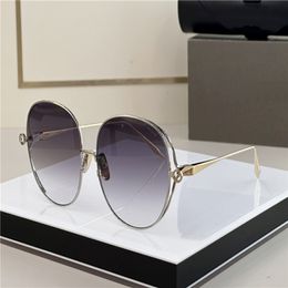 New design women round sunglasses 156 AROHZ exquisite metal frame vintage fashion style high-end outdoor UV400 protection glasses 2417
