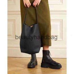 The Row TR Small Bag Designer bucket bag big and versatile new tote large capacity single shoulder portable real leather handbag sj