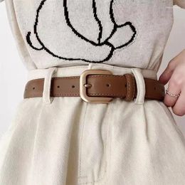 Belts Women's Fashion Vintage Genuine Leather Corset Female Cummerbund Coat Waistband Dress Decration Wide Belt J315