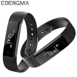 Wristbands ID115 Fitness Smart Band Activity Tracking Bluetooth Sports Wristband with Pedometer Sleep Monitoring Support Android IOS PK mi3